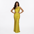 The Golden Hour Satin Gown