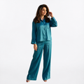 The Indego Satin Set - Azure