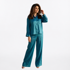 The Indego Satin Set - Azure