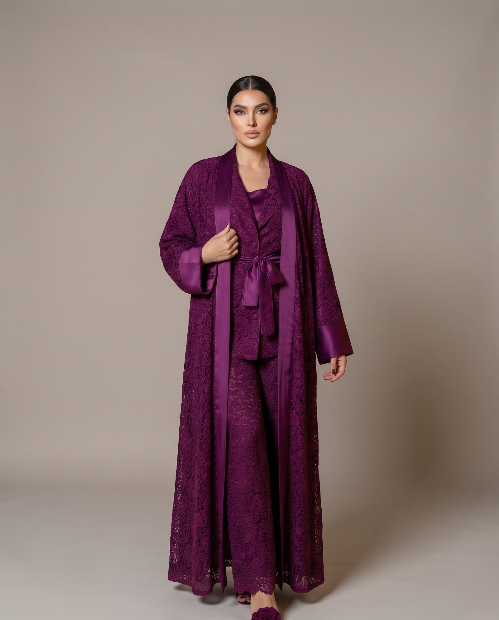 La bardoux Dantelle  Abaya