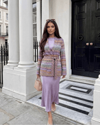 The Luminé Cardigan Lilac