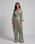 The Pistachio Kaftan & Trousers set