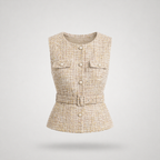 The Silhouette Tweed Waistcoat