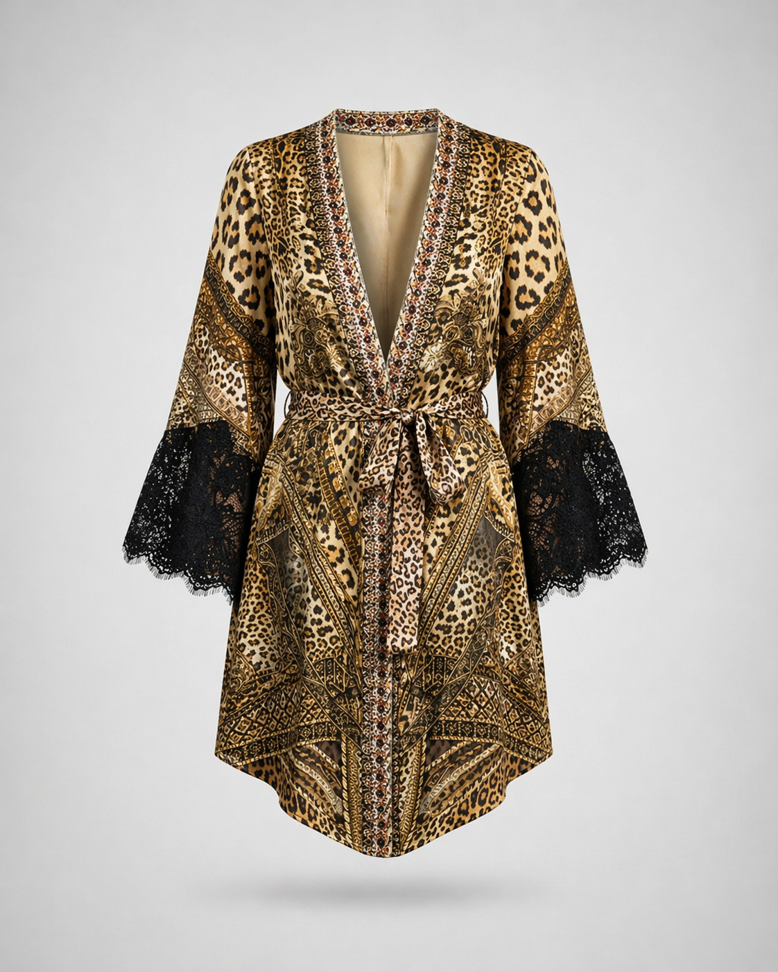 The La Feline Robe is a refined statement of luxury