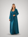 The Layali Dress and Over Coat Set