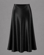 Satin Cami Top & A-Line Skirt Set