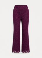 Lace Straight-Leg Trousers – La Bardoux