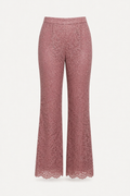 Lace Straight-Leg Trousers – La Dusty Rose