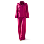 The Indigo Blouse- Pomegranita