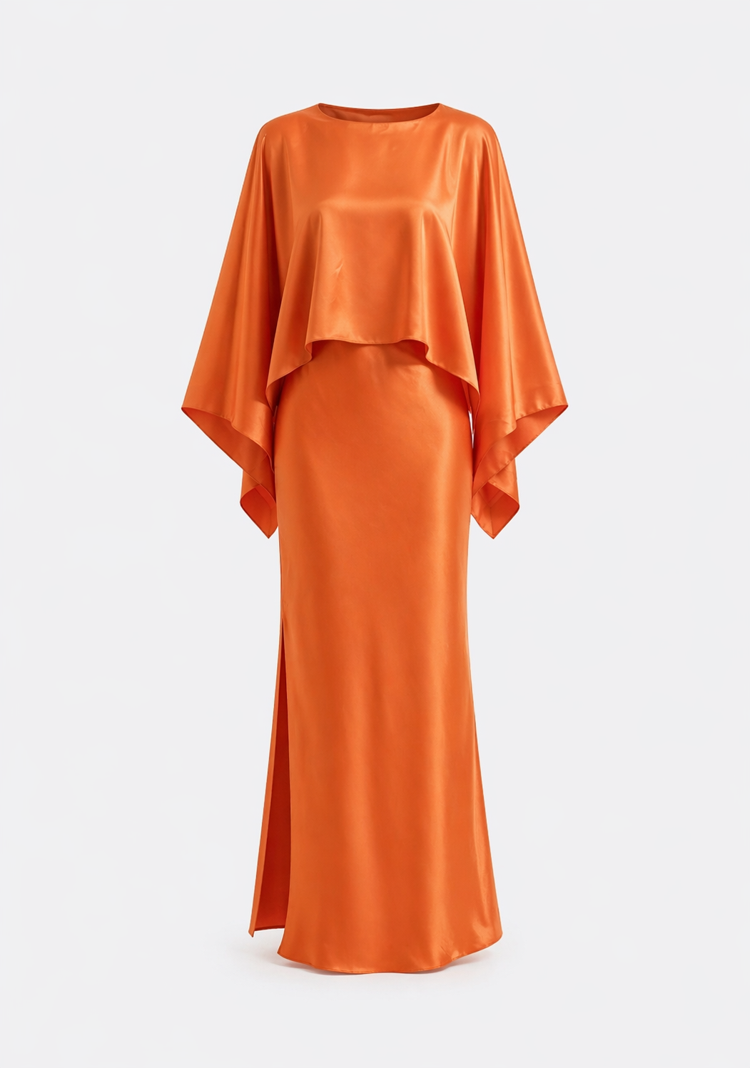 La Valencia Detachable Cape Dress