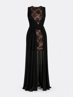 Lace Rouched Dress