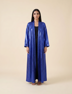 The Blue Metallic Abaya