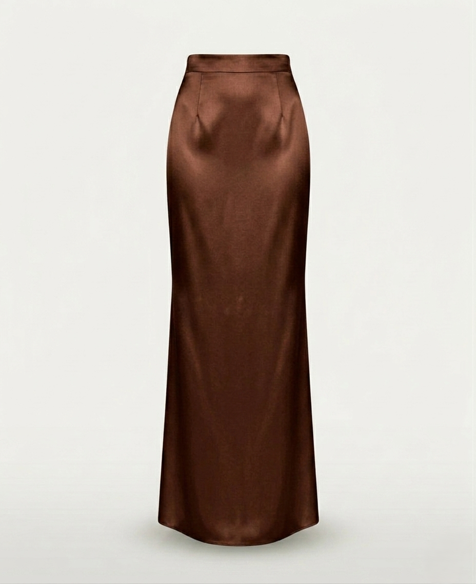 Ruched Side Skirt