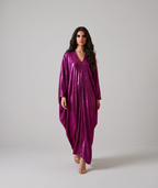The Berry Metallic Kaftan