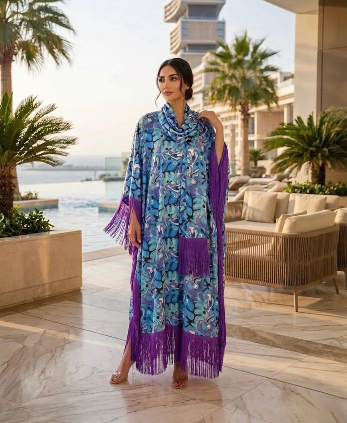 The Fringe Kaftan