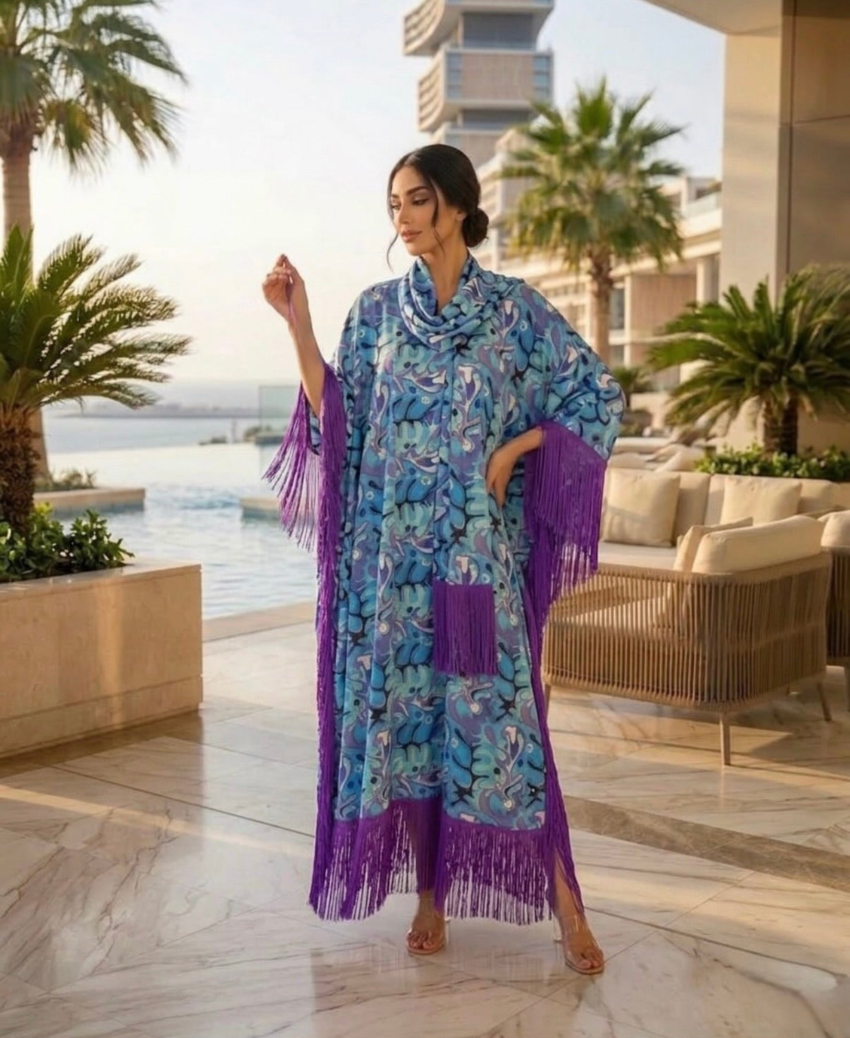 The Fringe Kaftan