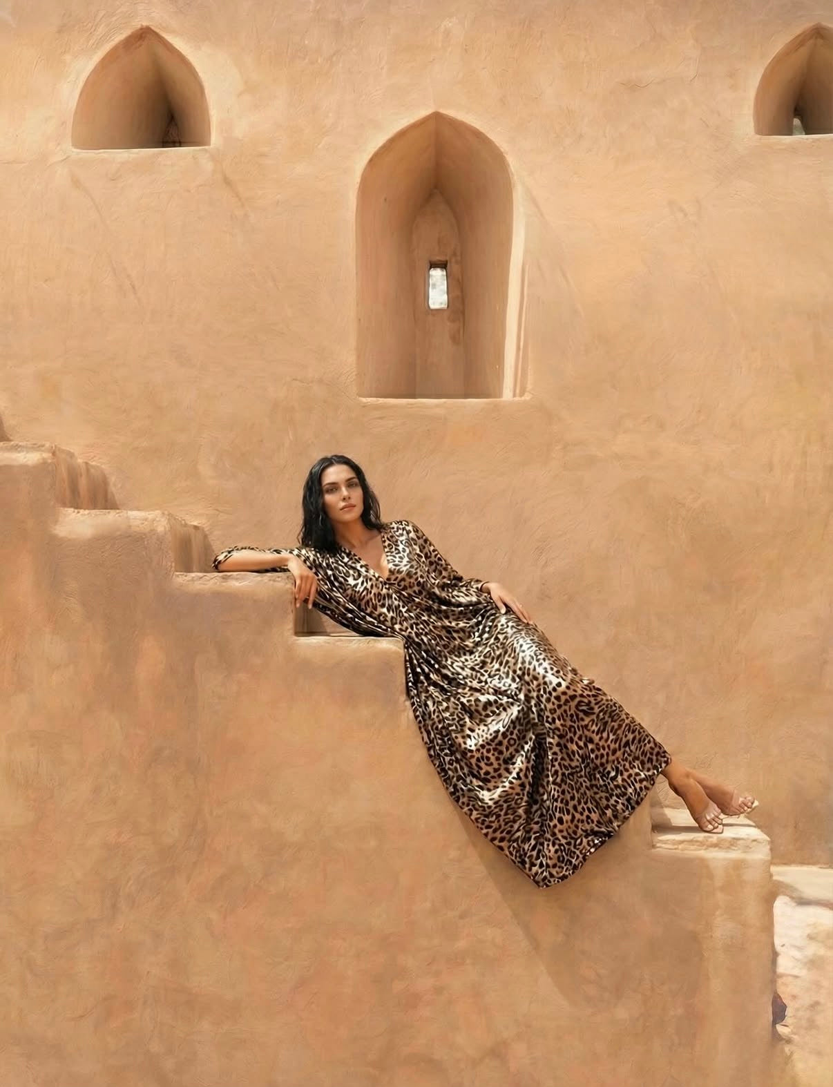 The Cheetah Kaftan