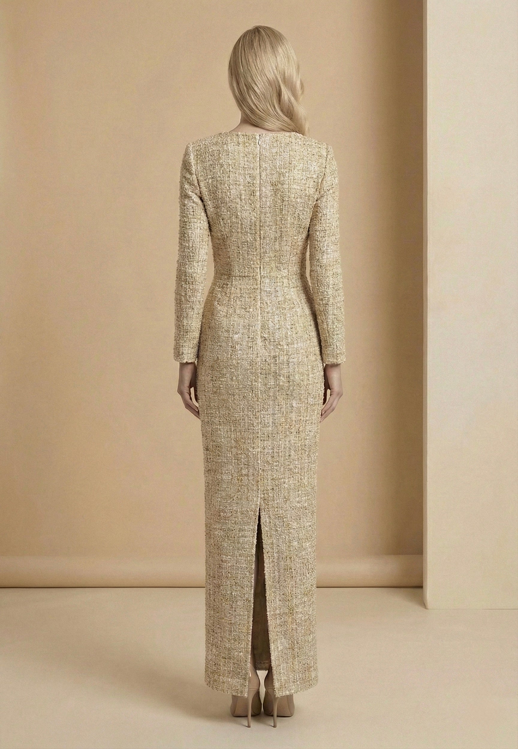 The Aurora Tweed Dress