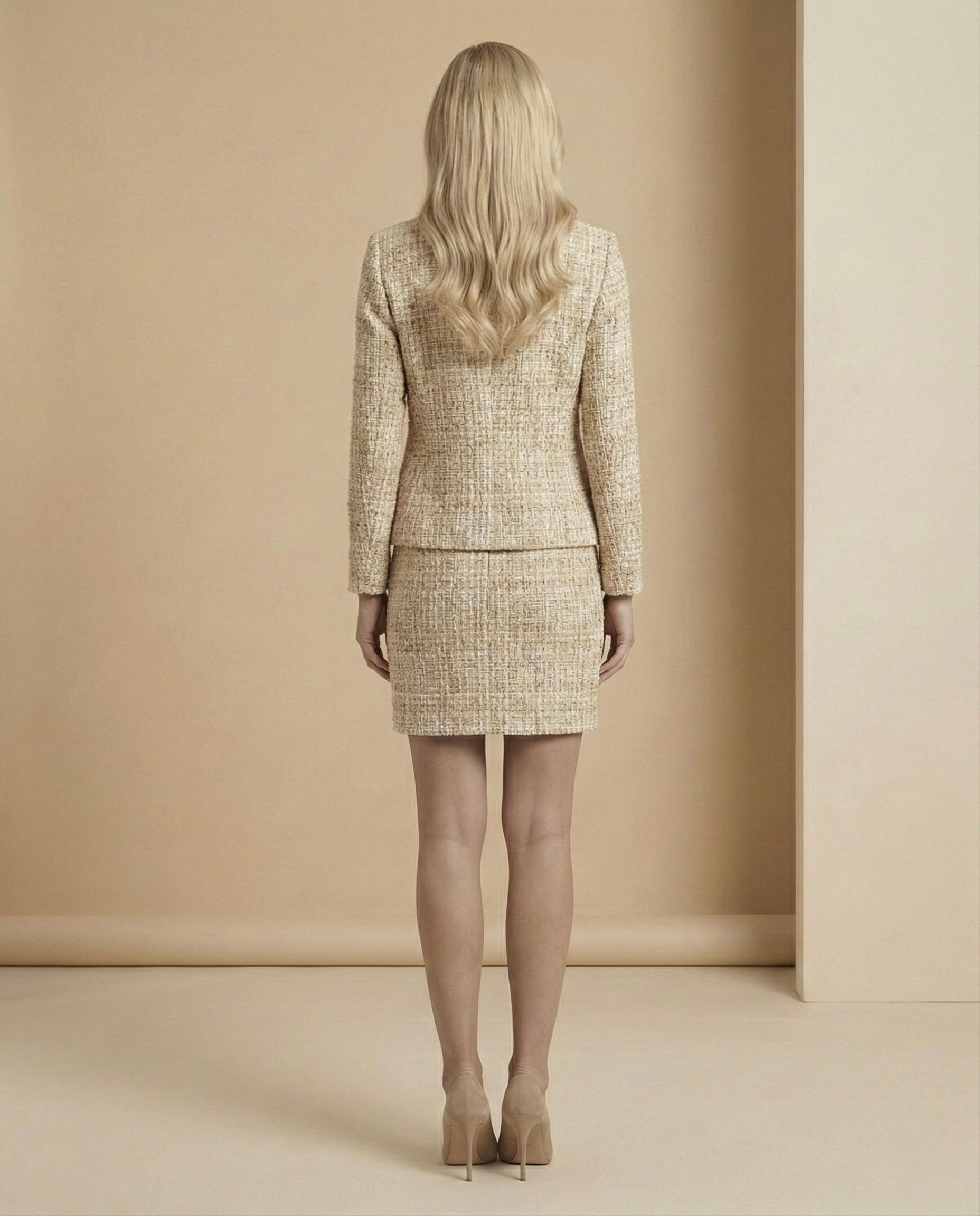 The Eloise Tweed Mini Skirt