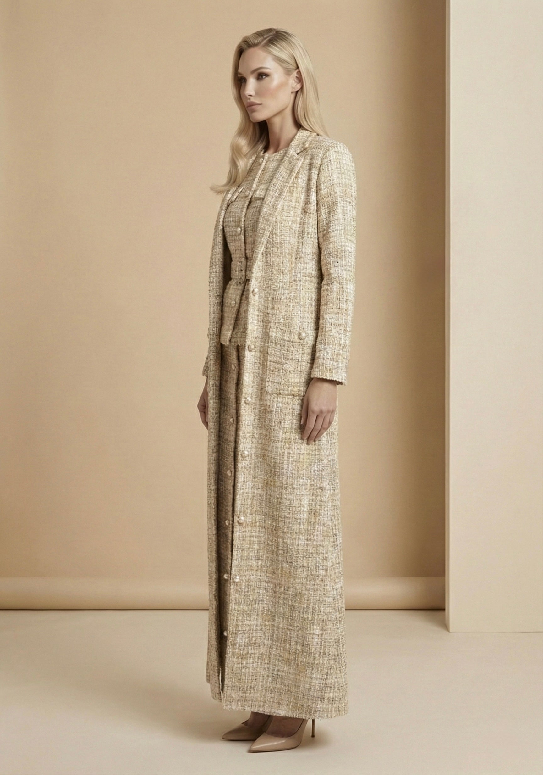 The Aurélie Tweed Coat