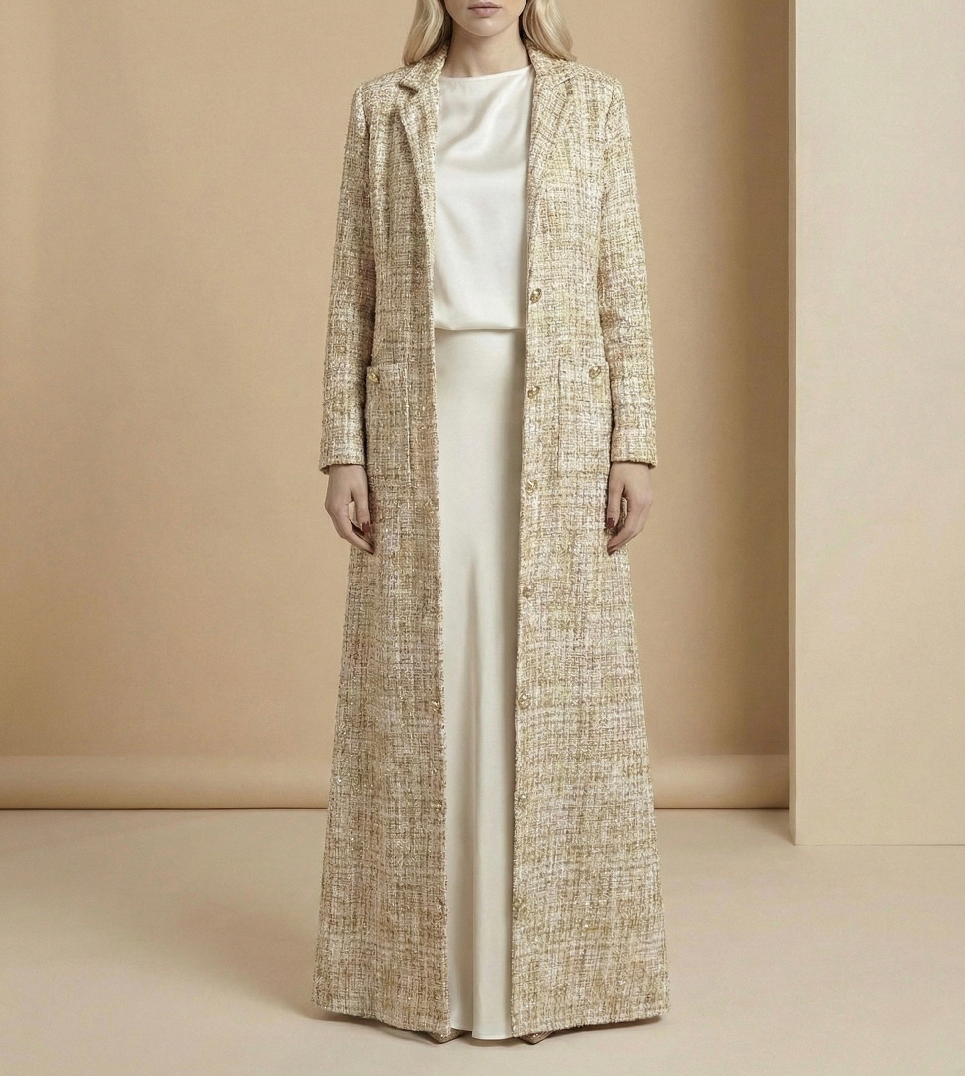 The Aurélie Tweed Coat