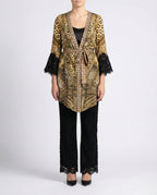 The La Feline Robe is a refined statement of luxury