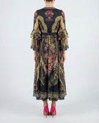 Mosaic Swarovski Crystal Silk Dress