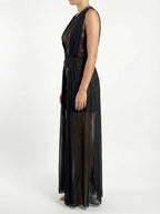 Lace Rouched Dress