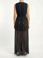 Lace Rouched Dress