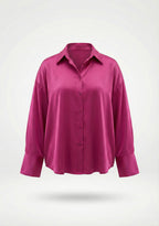 The Indigo Blouse- Pomegranita