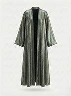 The Pistachio Metallic Abaya