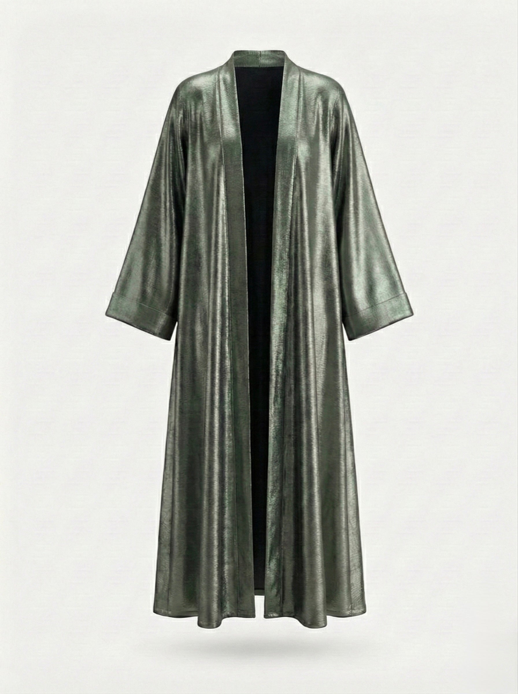 The Pistachio Metallic Abaya