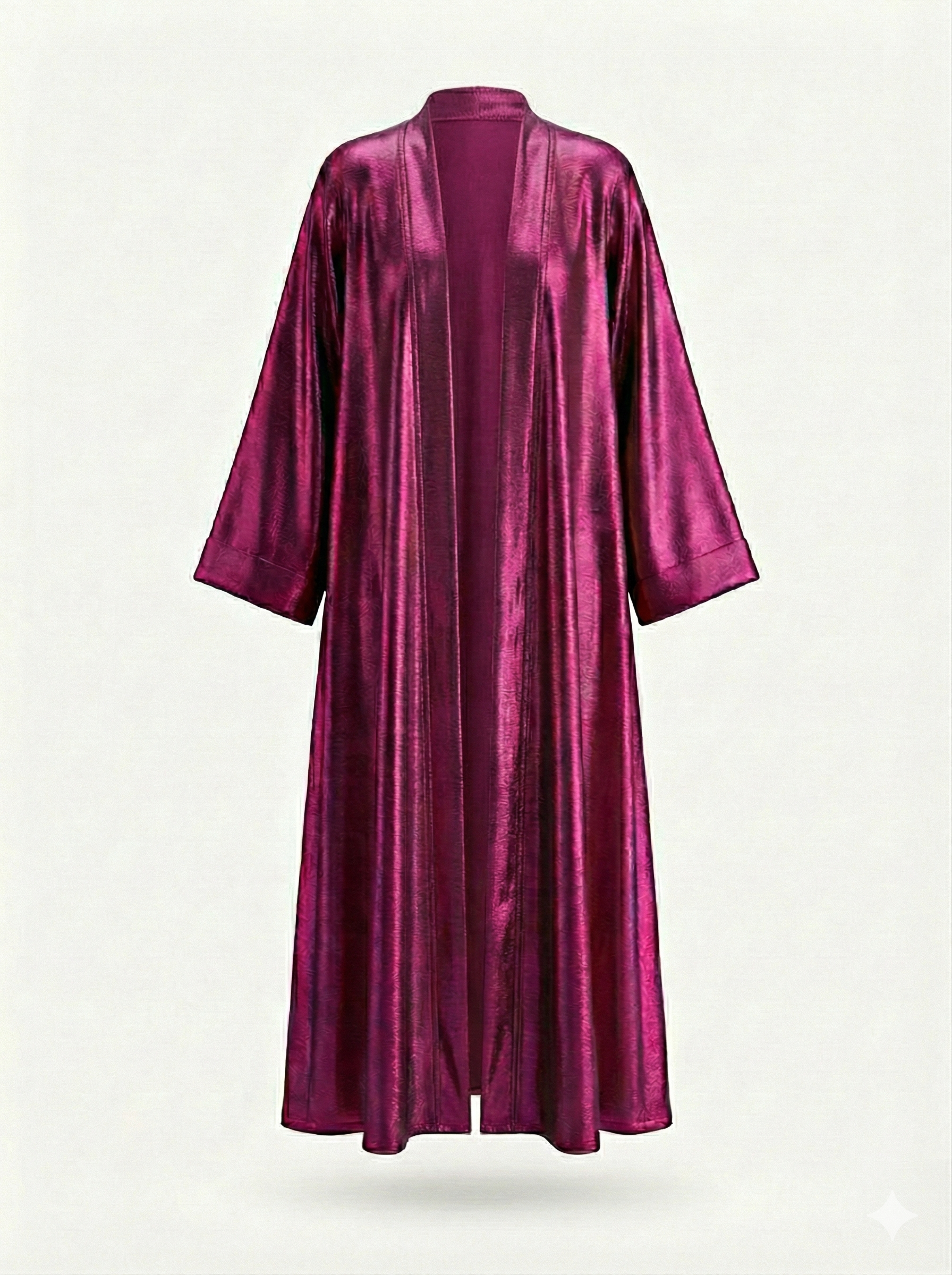 The Berry Metallic Abaya