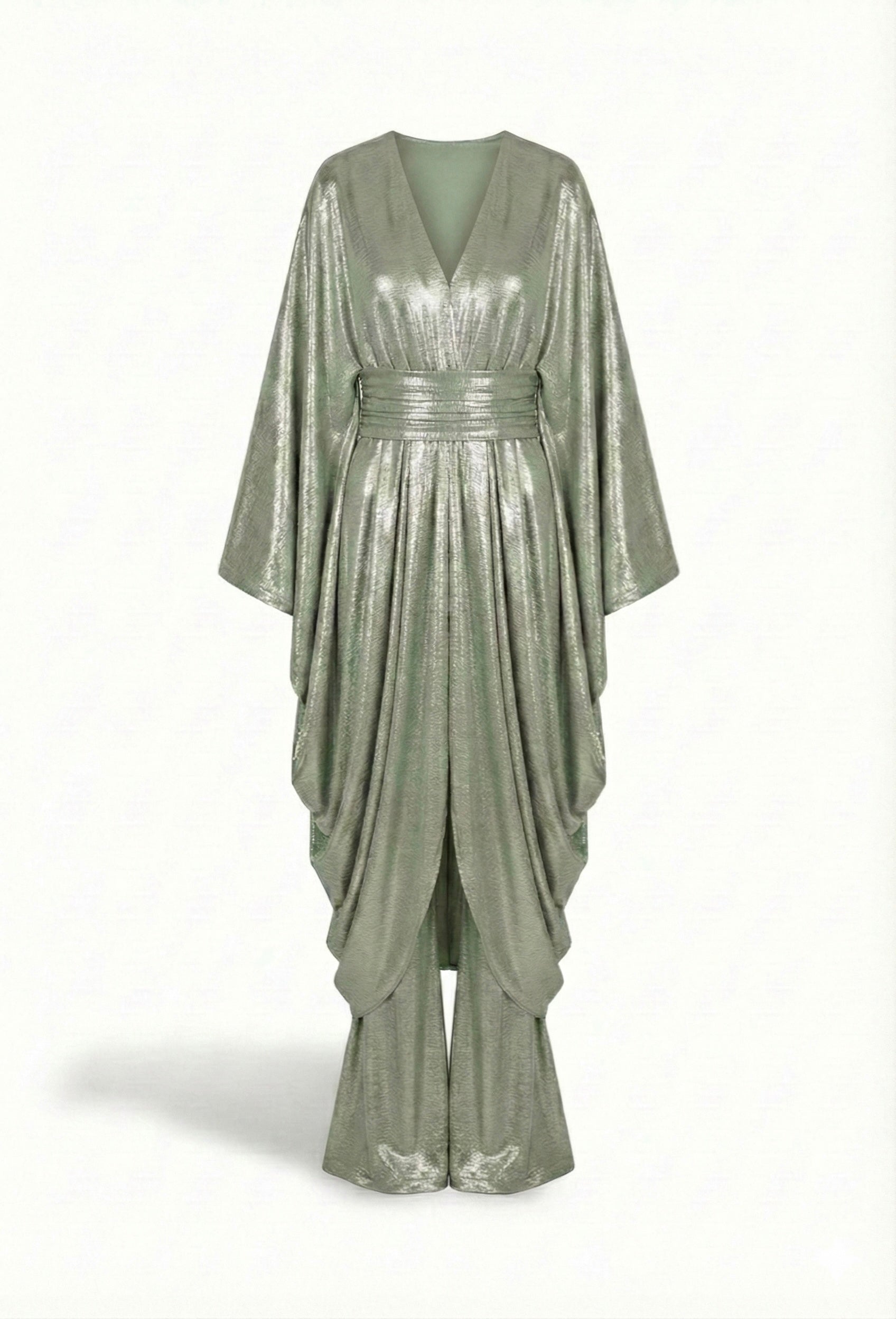 The Pistachio Kaftan & Trousers set