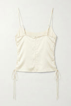 The Sculpt Lace-Ivory Top