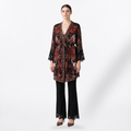 La Nuit Florale Swarovski Silk Lace Robe