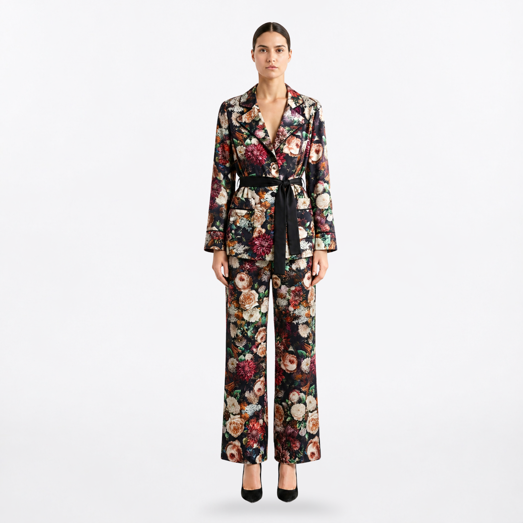 The Jardin Noir Jacket & Trousers Set