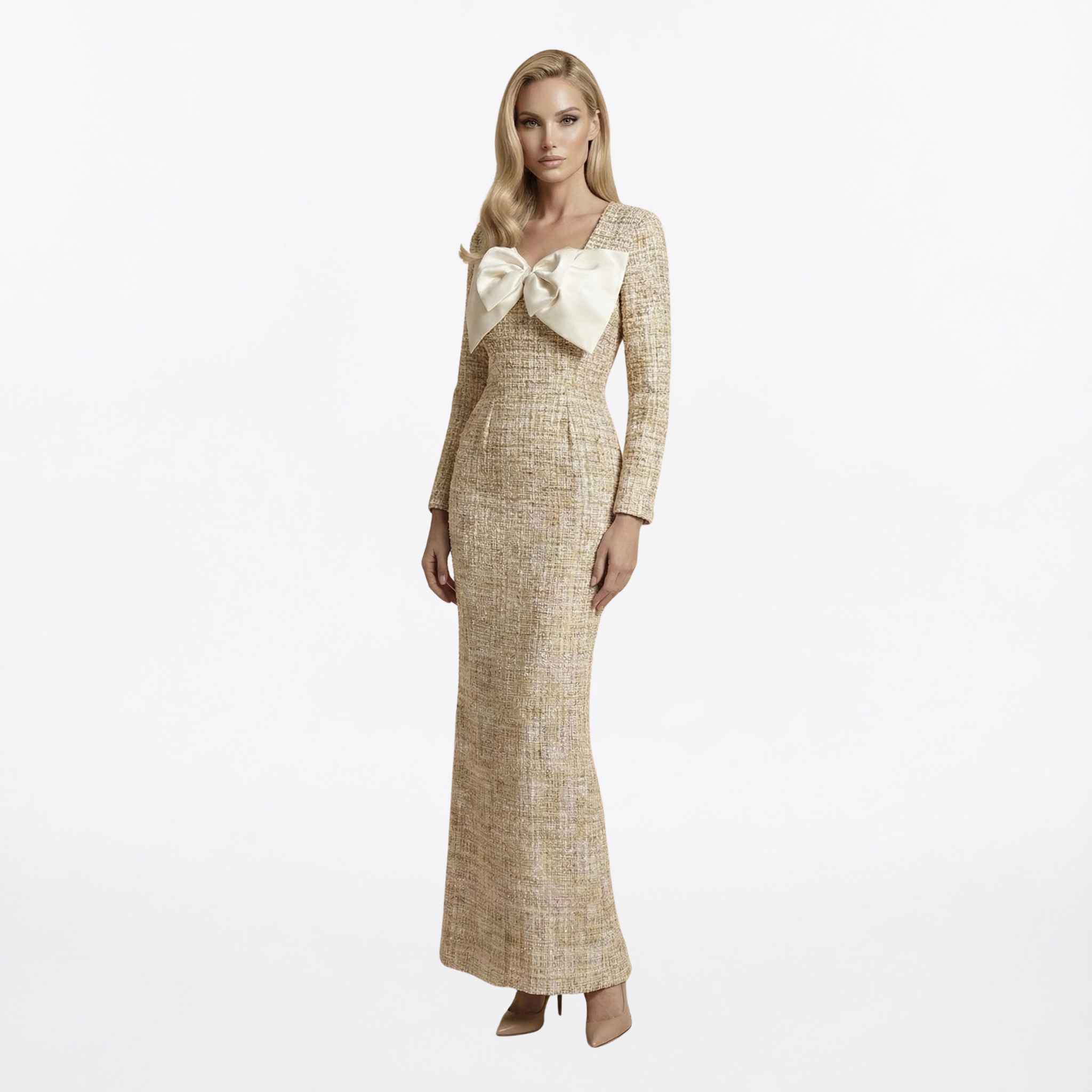 The Aurora Tweed Dress